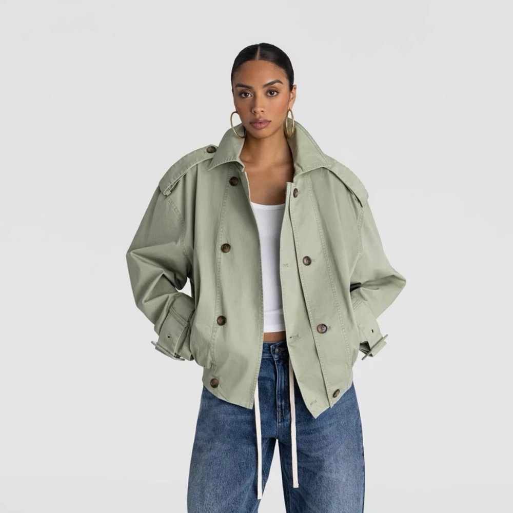 KBB by KAHLANA Women's 'The Cropped Trench'